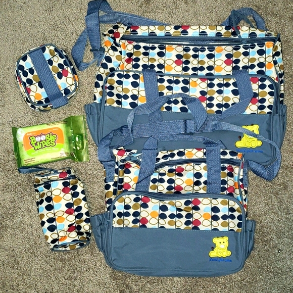 Handbags - Diaper Bag Set